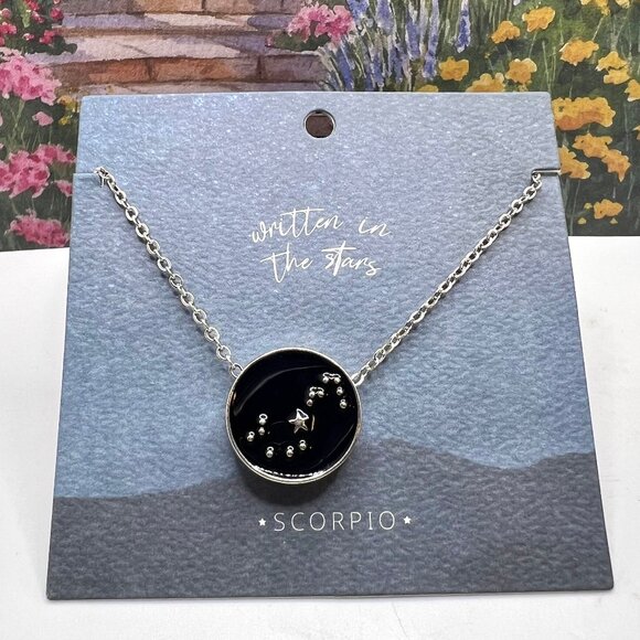 Elsie & Zoey Scorpio Zodiac Necklace - Picture 1 of 3